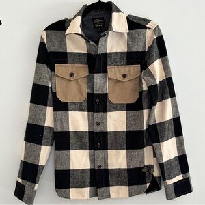 LL Bean x Todd Snyder Men’s Buffalo Check Flannel – XS Black